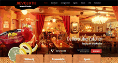Desktop Screenshot of derevolutiezutphen.nl